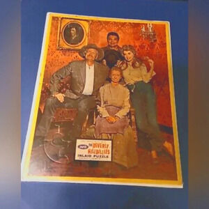 "Vintage 1963 Beverly Hillbillies Jigsaw Puzzle 60+ Pieces" Complete in Frame